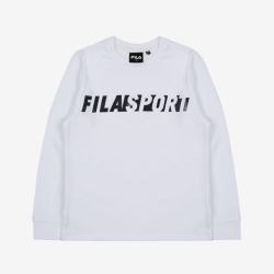 Fila Aurora Round - Poikien T Paita - Valkoinen | FI-15006